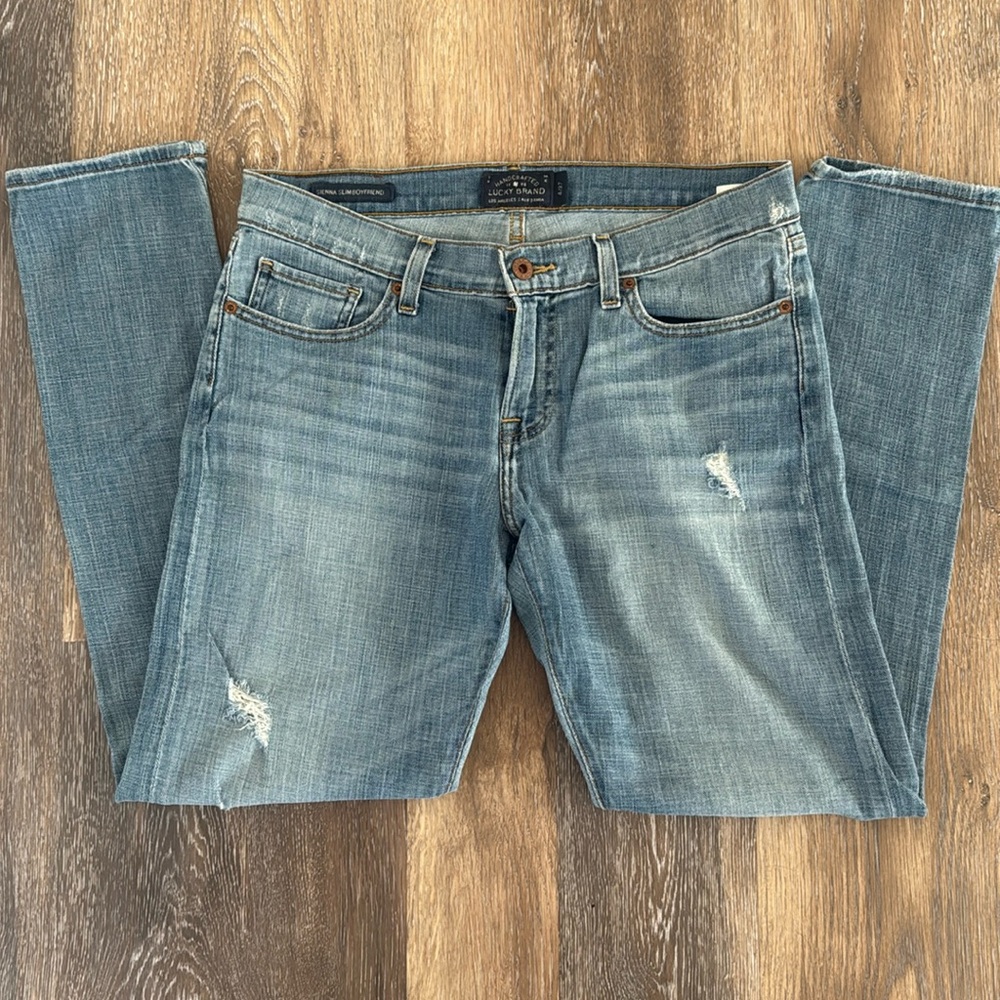 Lucky Brand Sienna Slim Boyfriend Jeans